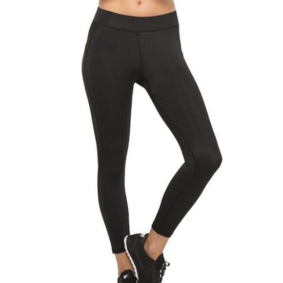 Human Performance Engineering Womens M Medium Activewear Black Soho Leggings - Picture 1 of 9